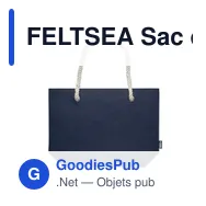 FELTSEA Sac de plage en feutre RPET - Miniature 9