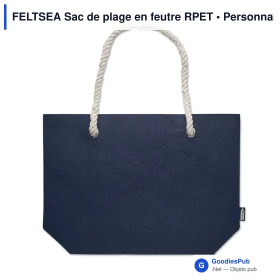 FELTSEA Sac de plage en feutre RPET - Image 9