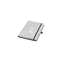 Variante gris - Carnet A5 personnalisable Felty GRS RPET avec logo