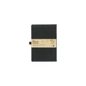 Variante noir - Carnet A5 personnalisable Felty GRS RPET avec logo