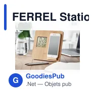 FERREL Station météo en bambou - Miniature 6