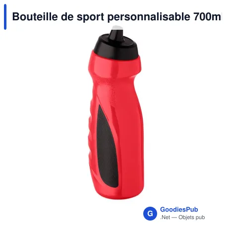 Bouteille de sport personnalisable 700ml avec logo - FERSK