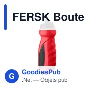 Bouteille de sport personnalisable 700ml avec logo - FERSK - Miniature 2