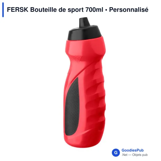 Bouteille de sport personnalisable 700ml avec logo - FERSK - Image 2