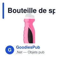 Bouteille de sport personnalisable 700ml avec logo - FERSK - Miniature 11