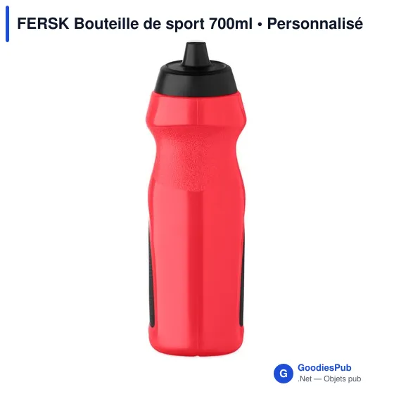 Bouteille de sport personnalisable 700ml avec logo - FERSK - Image 3