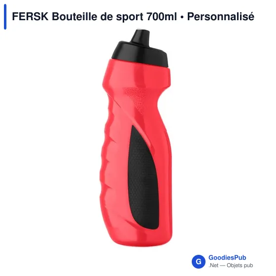 Bouteille de sport personnalisable 700ml avec logo - FERSK - Image 4