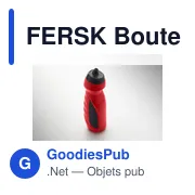 Bouteille de sport personnalisable 700ml avec logo - FERSK - Miniature 7