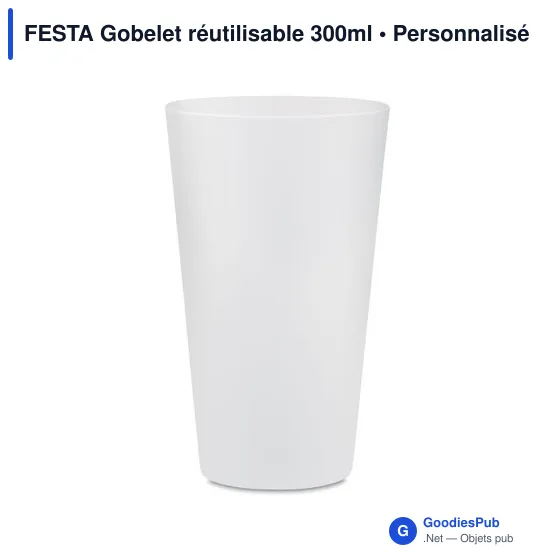 FESTA Gobelet réutilisable 300ml - Image 2