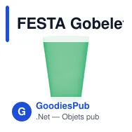 FESTA Gobelet réutilisable 300ml - Miniature 11