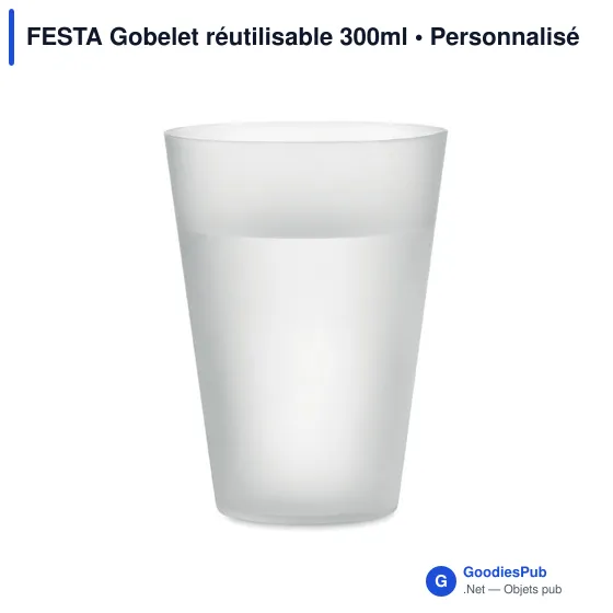 FESTA Gobelet réutilisable 300ml - Image 3