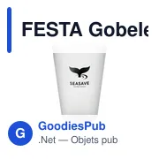 FESTA Gobelet réutilisable 300ml - Miniature 4