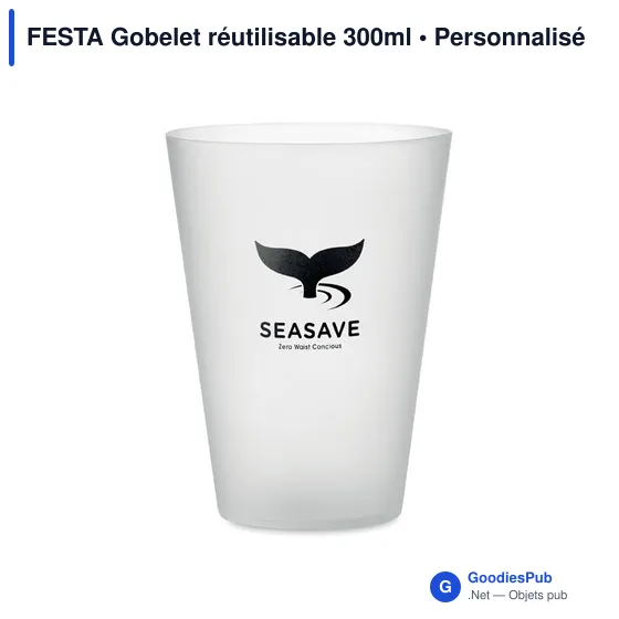 FESTA Gobelet réutilisable 300ml - Image 4