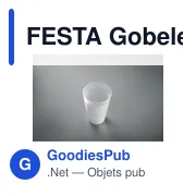 FESTA Gobelet réutilisable 300ml - Miniature 5