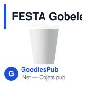 FESTA Gobelet réutilisable 300ml - Miniature 7