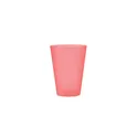 Variante rouge transparent - FESTA Gobelet réutilisable 300ml