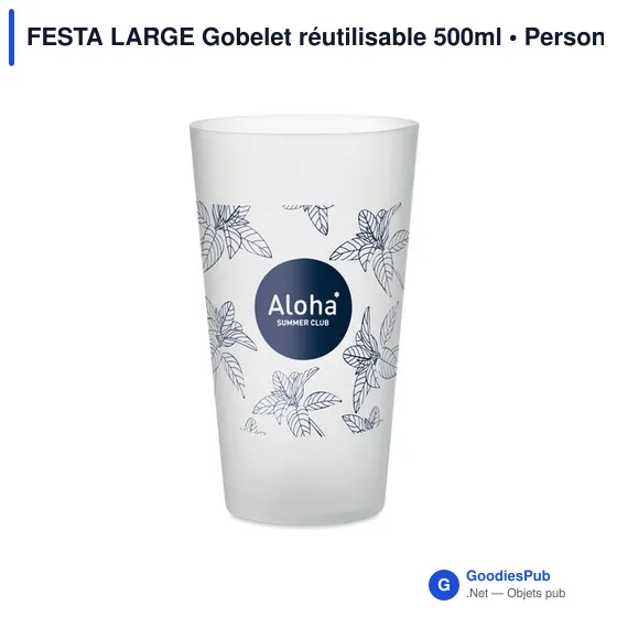 FESTA LARGE Gobelet réutilisable 500ml - Image 3