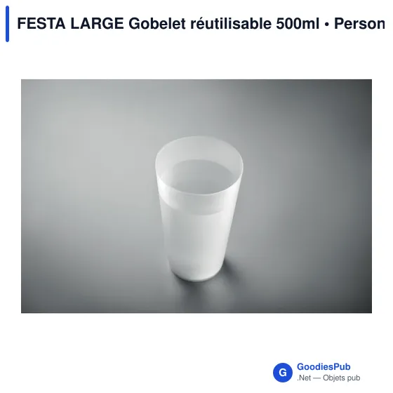 FESTA LARGE Gobelet réutilisable 500ml - Image 4
