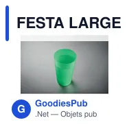 FESTA LARGE Gobelet réutilisable 500ml - Miniature 7