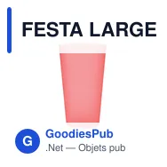FESTA LARGE Gobelet réutilisable 500ml - Miniature 8