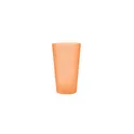 Variante orange transparent - FESTA LARGE Gobelet réutilisable 500ml