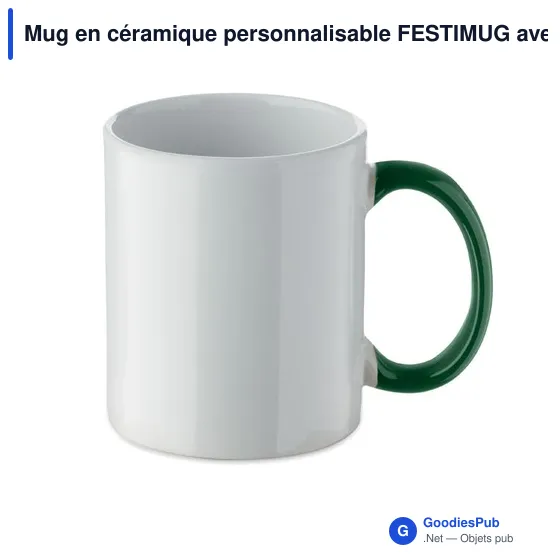 Mug en céramique personnalisable FESTIMUG avec logo - 300ml - Image 11