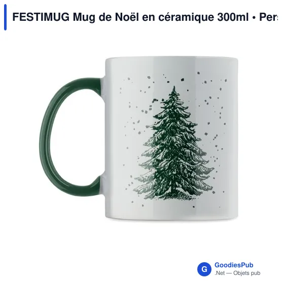 Mug en céramique personnalisable FESTIMUG avec logo - 300ml - Image 12