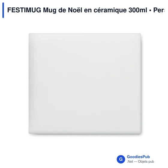 Mug en céramique personnalisable FESTIMUG avec logo - 300ml - Image 8