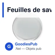 Feuilles de savon personnalisables pour l'hygiène des mains avec logo - Pastel - Miniature 5