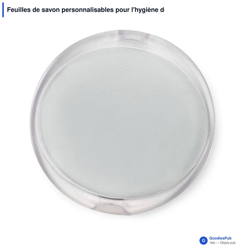 Feuilles de savon personnalisables pour l'hygiène des mains avec logo - Pastel - Image 5