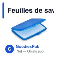 Feuilles de savon personnalisables format compact avec logo - Washé - Miniature 5
