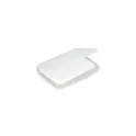 Variante Blanc givré - Feuilles de savon personnalisables format compact avec logo - Washé