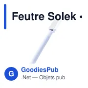 Feutre Solek - Miniature 2