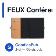 FEUX Conférencier A5 en RPET - Miniature 2
