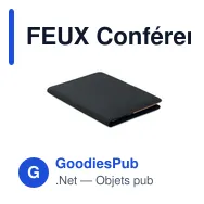 FEUX Conférencier A5 en RPET - Miniature 3