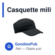 Casquette militaire personnalisable en coton avec logo - FIELD - Miniature 1