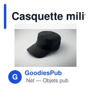 Casquette militaire personnalisable en coton avec logo - FIELD - Miniature 6