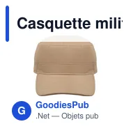 Casquette militaire personnalisable en coton avec logo - FIELD - Miniature 8