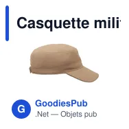 Casquette militaire personnalisable en coton avec logo - FIELD - Miniature 10