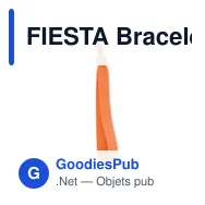 FIESTA Bracelet en polyester RPET - Miniature 2