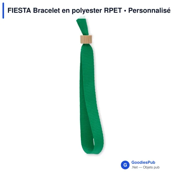 FIESTA Bracelet en polyester RPET - Image 7