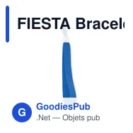 FIESTA Bracelet en polyester RPET - Miniature 8