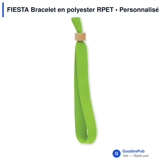 FIESTA Bracelet en polyester RPET - Image 9