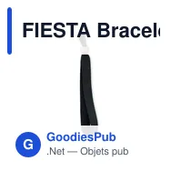 FIESTA Bracelet en polyester RPET - Miniature 10