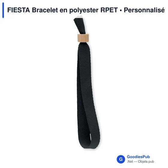 FIESTA Bracelet en polyester RPET - Image 10