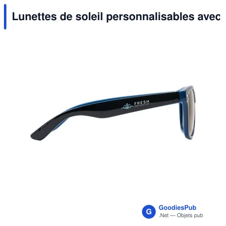 Lunettes de soleil personnalisables avec logo - Fiesta