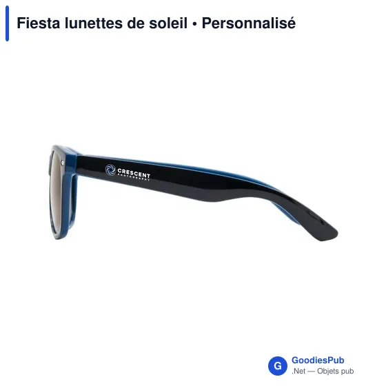 Lunettes de soleil personnalisables avec logo - Fiesta - Image 2