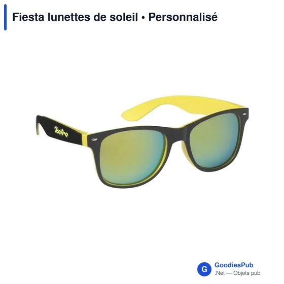 Lunettes de soleil personnalisables avec logo - Fiesta - Image 12