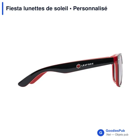 Lunettes de soleil personnalisables avec logo - Fiesta - Image 4