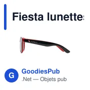 Lunettes de soleil personnalisables avec logo - Fiesta - Miniature 5